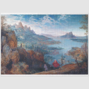 Papel De Seda O voo para o Egito, Pieter Bruegel