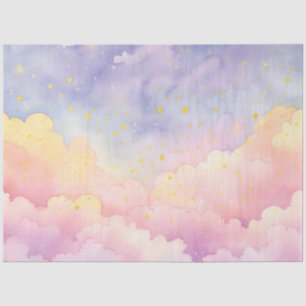 Papel De Seda O Whimsical Pastel Cloud Series Design 9