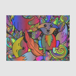 Papel De Seda Obtendo Foxy