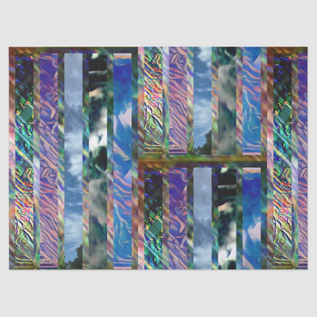 PAPEL DE SEDA #OCEAN&SKY #THESURFINGMERMAID @ MAGHIE.ORG (Frente )