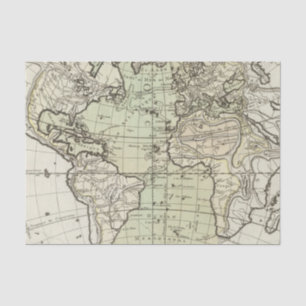 Papel De Seda Oceano Atlântico 3