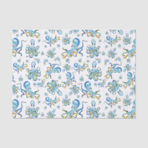 Papel De Seda Octopus Pattern