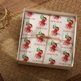 Papel De Seda Óculos de Octopus e Saudações Mistura