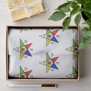 Papel De Seda OES Estrela Oriental Irmã Maçonaria