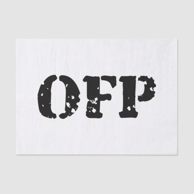 PAPEL DE SEDA OFP (Frente )