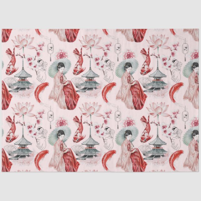 Papel De Seda Okinawa Series Design 5 (Frente )