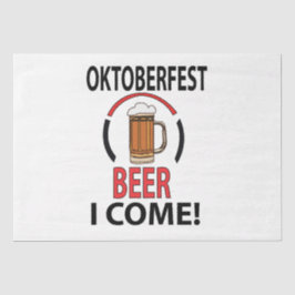 Papel De Seda Oktoberfest Beer Festival Funny Oktoberfest