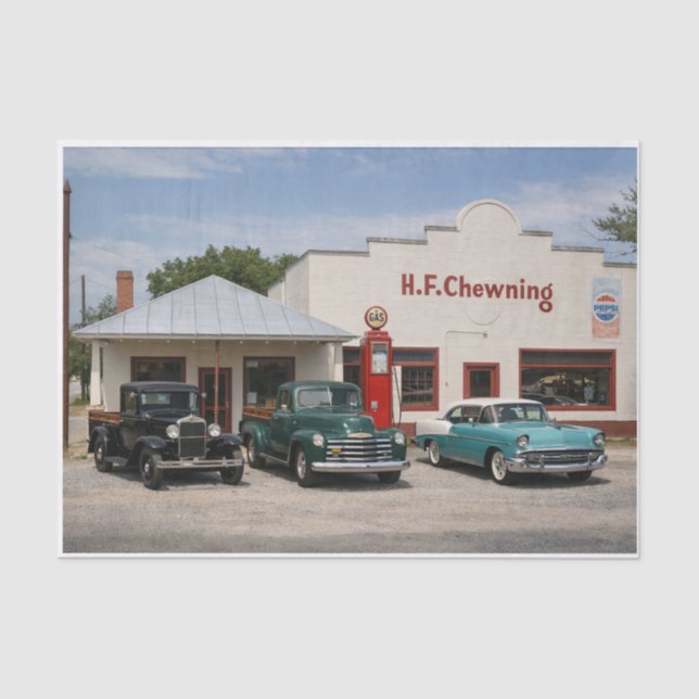 Papel De Seda Old Chewning Store- Spotsylvania, Va  (Frente )