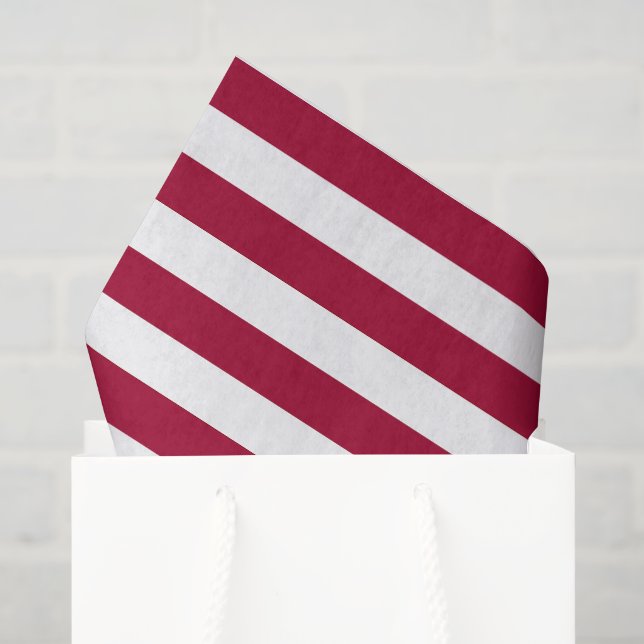 Papel De Seda Old Glory Faixa Vermelha (grande escala) (Sacola de presentes)