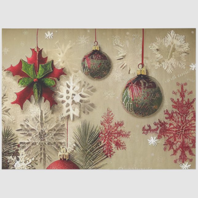 Papel De Seda Ole Christmas Design Series nº 4 Tissue Paper (Frente )