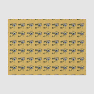 Papel De Seda Olho dourado de Horus