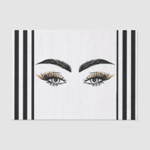 Papel De Seda Olhos bonito Bela Salão Maquiagem Eyelashes Lashes
