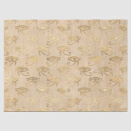 Papel De Seda Olhos Metálicos Egípcios na Desvinculação de Marfi