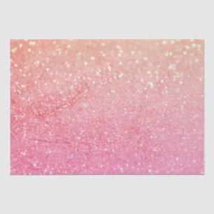 Papel De Seda Ombre cor-de-rosa, brilho em todas as ocasiões