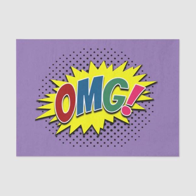 PAPEL DE SEDA OMG! (Frente )