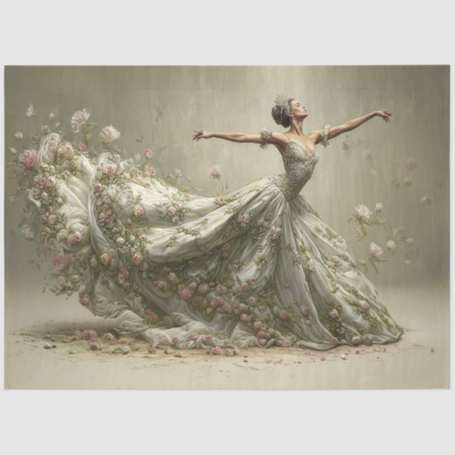 Papel De Seda Once upon a Time Ballerina  (Frente )