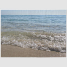 Papel De Seda Ondas de Areia e Mar