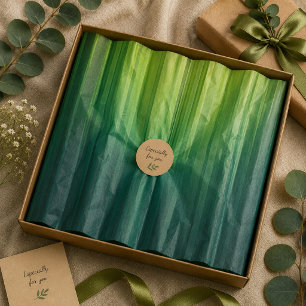 Papel De Seda Onde o verde cai como chuva