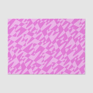 Papel De Seda ondulação retrowave - dupla rosa: