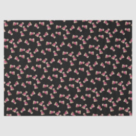 Papel De Seda Oodles De Poodles (Rosa em Preto)