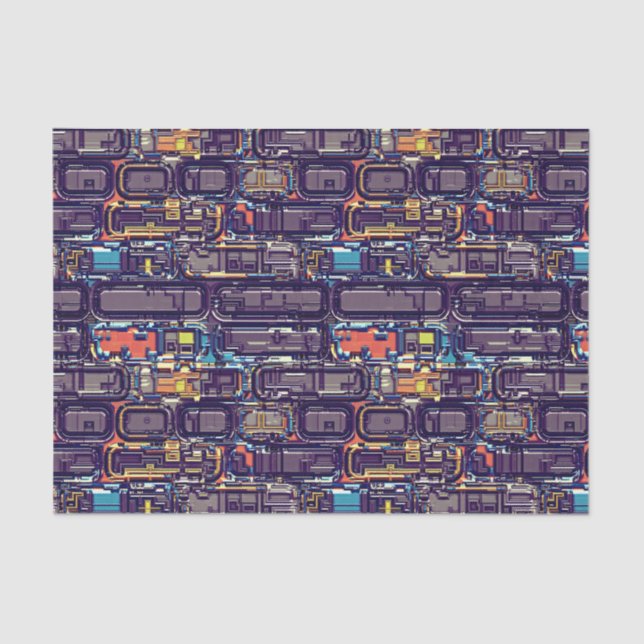 Papel De Seda Opções de imagem Steampunk 13A-13B (Frente )