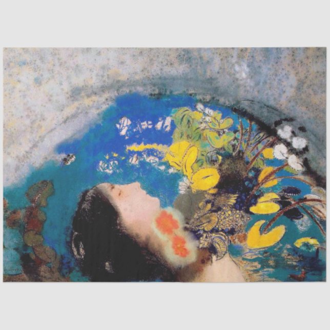 Papel De Seda Ophelia, Redon (Frente )