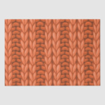 Orange Winter Knitting Wooly Patterno