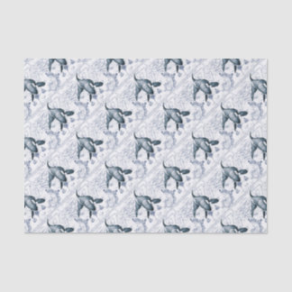 Papel De Seda Orca Map Blue