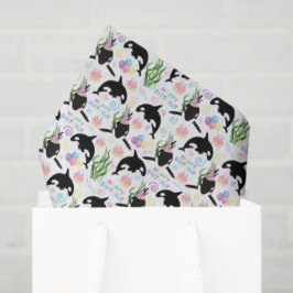 Papel De Seda Orca Whale Tissue Paper inWhite