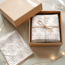 Papel De Seda Orçamento Personalizado Com Seu Logotipo Embutido 