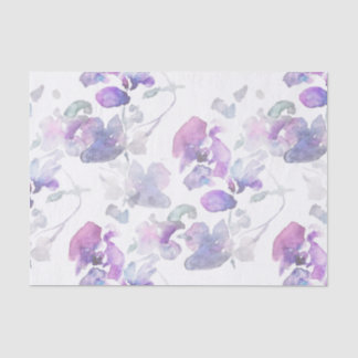 Papel De Seda Orquídea Roxa
