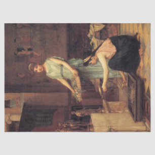 Papel De Seda Os deuses das casas de John William Waterhouse