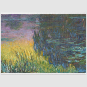 Papel De Seda Os Lírios De Água - Sol De Arranque, Claude Monet,