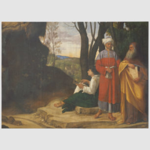 Papel De Seda Os Três Filósofos (Sábios) (de Giorgione)