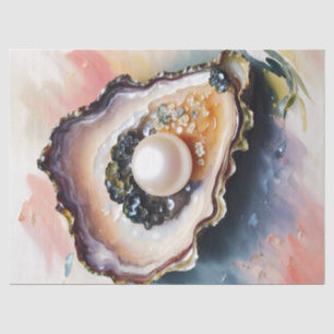 Papel De Seda Ostra Com Pearl Shelfish