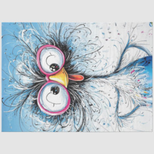 Papel De Seda Ostrich Wackadoodle Com Cabelo Wirecional Desacopl
