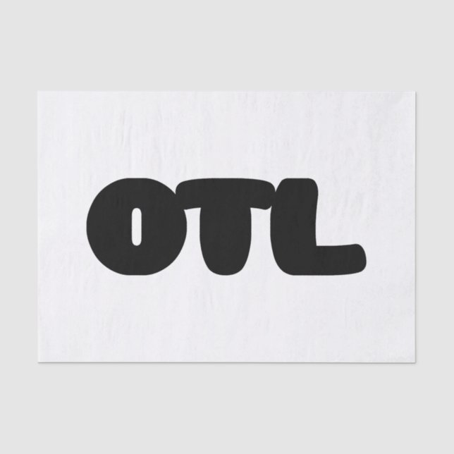 Papel De Seda OTL Emoticon ~ Slang Coreano (Frente )