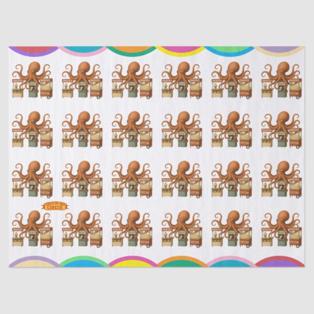 Papel De Seda Otto’s circus snack shack (Frente )
