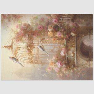 Papel De Seda Ouro