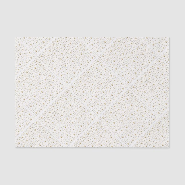 Papel De Seda ouro budda em branco (Frente )