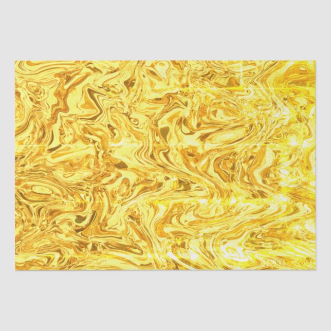 Papel De Seda ouro líquido (Frente )