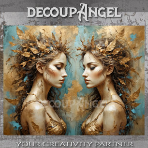 Papel De Seda Ouro Mora a Desvinculação de Irmãs