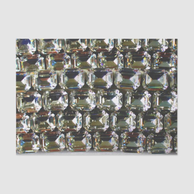 Papel De Seda Ouros, elegantes pedras de gemido de safra (Frente )