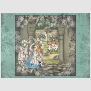 Papel De Seda Outra Alice no País das Maravilhas Design 58