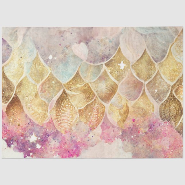 Papel De Seda Outra Sereia Galaxy Series Design 2 (Frente )