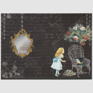 Papel De Seda Outra Série Alice no País das Maravilhas Design 49