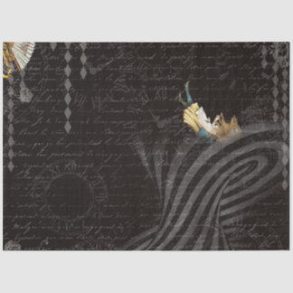 Papel De Seda Outro Design da Série Alice no País das Maravilhas