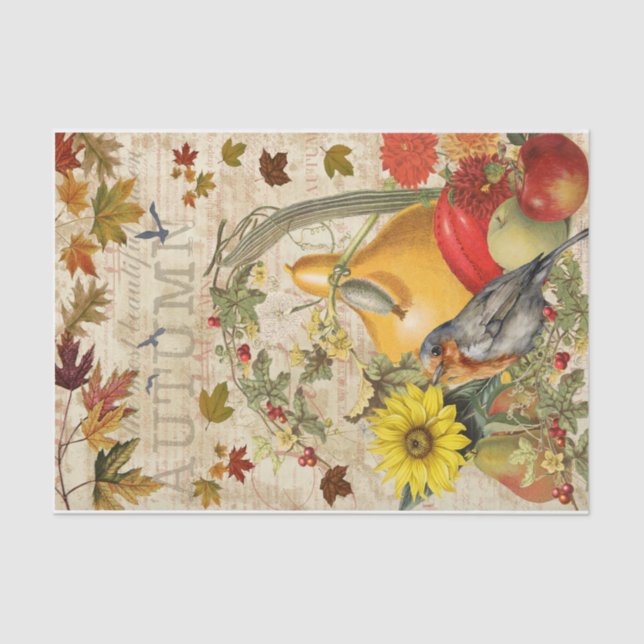 Papel De Seda Outubro Vibes (Frente )