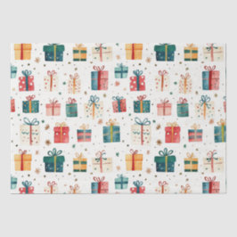 Papel De Seda Pacotes de presentes de Natal