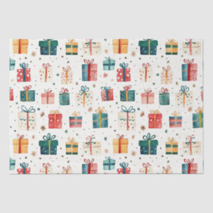 Papel De Seda Pacotes de presentes de Natal